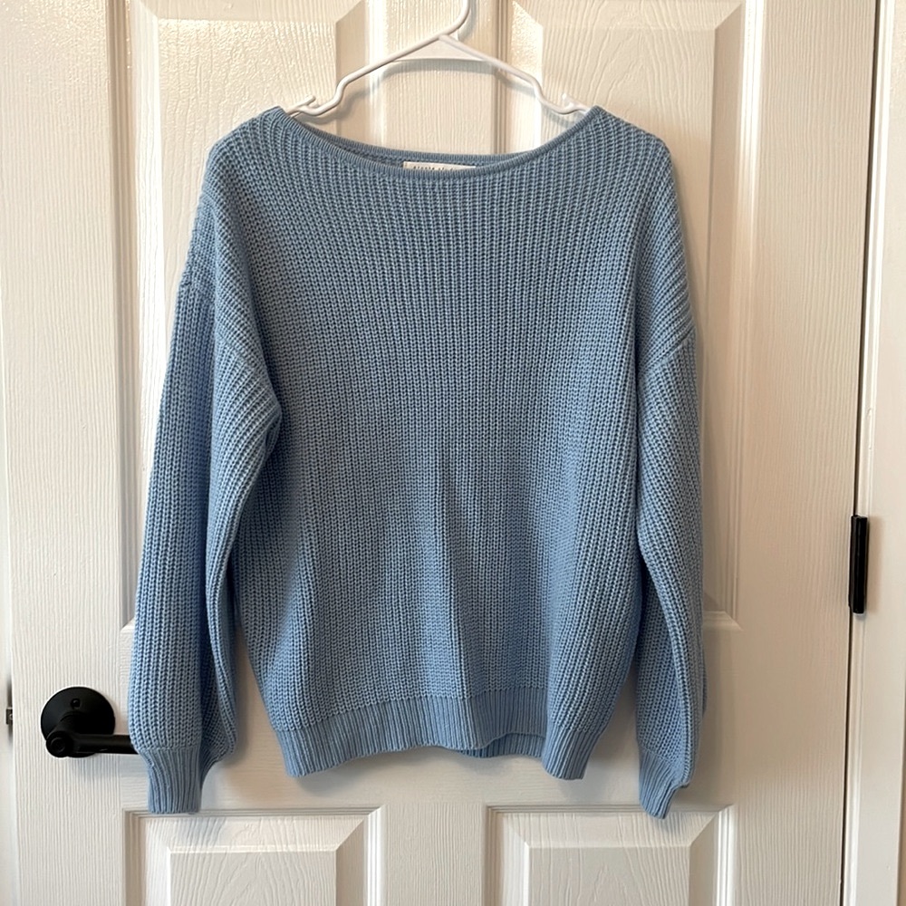 VICI powder blue sweater